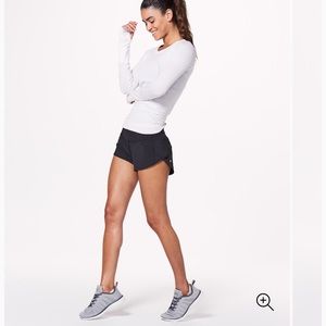 Black Lululemon Sprint Shorts